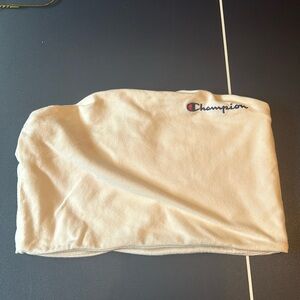 White champion tube top